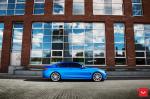 BMW 4-Series Matte Blue on Vossen Wheels (CVT) 2017 года
